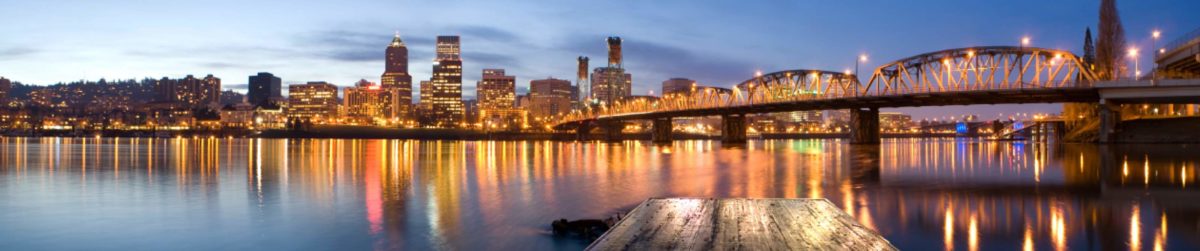 Portland, Oregon's stunning waterfront.
