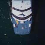 Delight in 360-degree views from the deck of the San Juan Clipper.