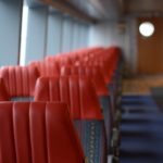 Find comfortable seats inside the Clipper V's spacious cabin.