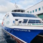 Hop on the Clipper V for a less than three hour ride to Victoria, BC.